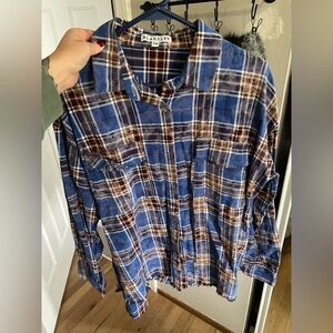Blue and Black Flannel